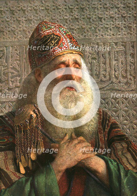 'One of the Howling Derweeshes, Cairo', (c1900).  Creator: Unknown.