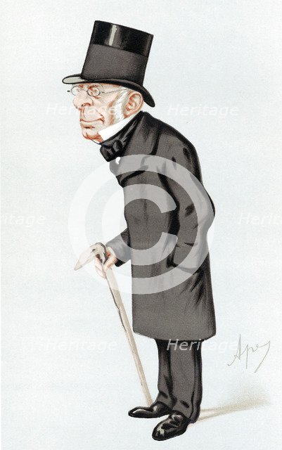 George Biddell Airy (1801-1892), English astronomer and geophysicist, 1875. Artist: Carlo Pellegrini