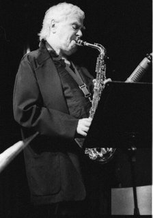 Charlie Mariano, Brecon Jazz Festival, Brecon, Powys, Wales, Aug 2002. Creator: Brian O'Connor.