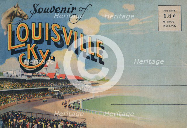 'Souvenir of Louisville Ky.', 1942. Artist: Caufield & Shook.