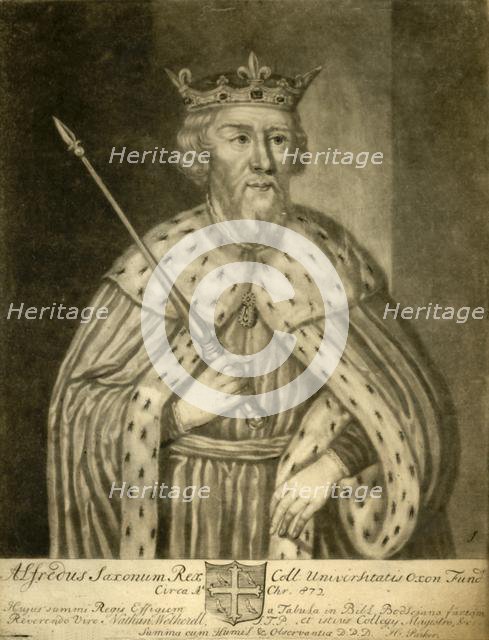 Alfred the Great, 1712. Creator: Unknown.