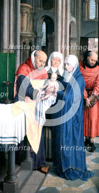 'Triptych of Jan Florain', Detail, 1479. Artist: Hans Memling