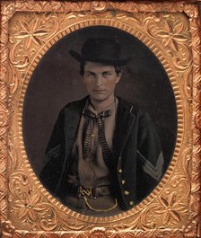 Union Sergent John Emery, 1861-65. Creator: Unknown.