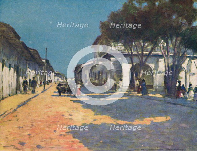 'Mexico City', 1903. Artist: Mortimer L Menpes.