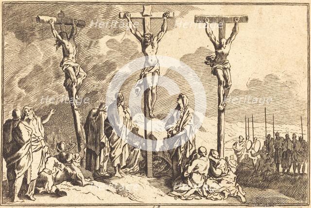 The Virgin, Saint John, and Mary Magdalene at the Foot of the Cross. Creator: Unknown.