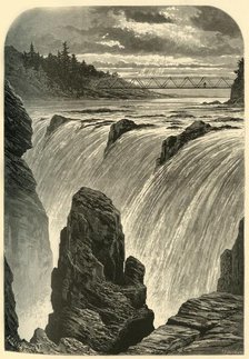 'Passaic Falls', 1874. Creator: A. Measom.