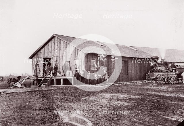 Commissary Department, City Point, Virginia, 1861-65. Creator: Andrew Joseph Russell.