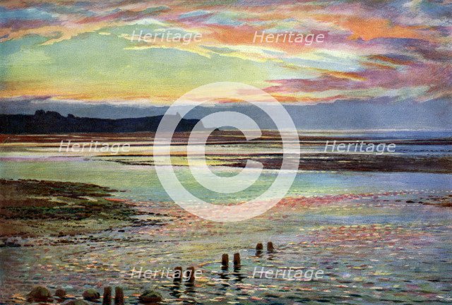 'The Mouth of the River Doon', Scotland, 1924-1926. Artist: FC Varley