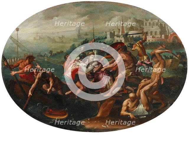 The Rape of Helen. Creator: Penni, Luca (1500/4-1577).