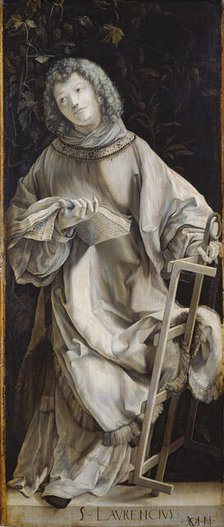 Saint Lawrence, c1509-1510. Creator: Matthias Gruenewald.