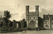 'Canterbury. Gate of St. Augustine's', c1830.  Creator: J Fife.