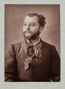 Portrait of Marius Roy (1833-1921), 1882. Creator: Godet, Anatole Louis (1839-1887).