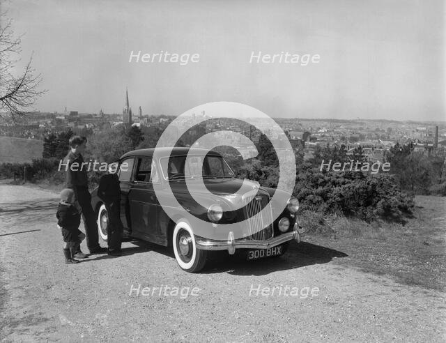 Norwich from Mousehold Heath, Norfolk, c1955. Creator: Arthur Charles Kirby Ware.