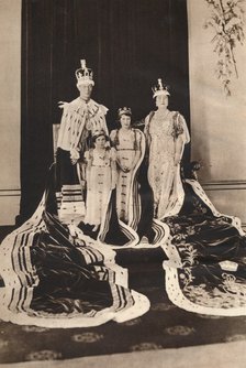 'King George VI and Queen Elizabeth on their Coronation Day', 1937.