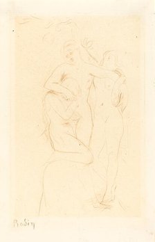 Ames du Purgatoire, 1893. Creator: Auguste Rodin.