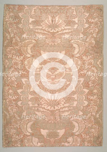 Textile Fragment, early 1700s. Creator: Unknown.