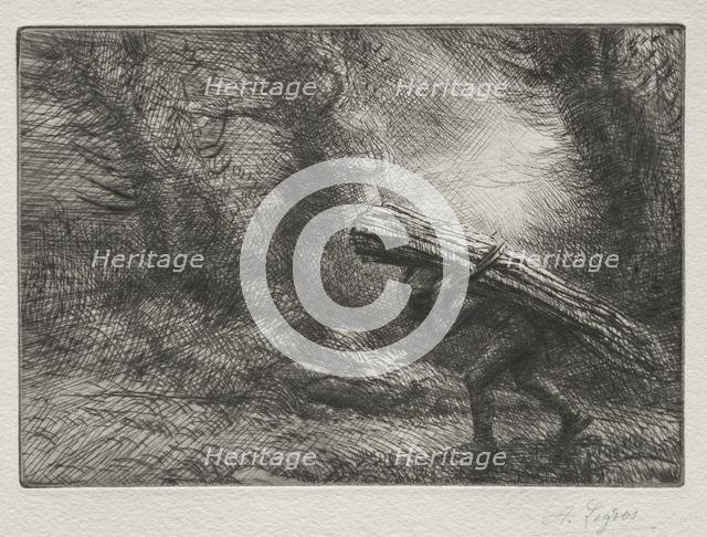 The Return to the Cottage. Creator: Alphonse Legros (French, 1837-1911).