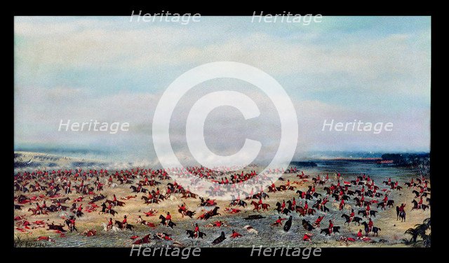 Battle of Tuyutí 1866, oil on canvas.