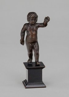 Standing Child with Raised Left Arm, early 16th century. Creator: Unknown.