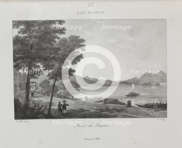 Voyage en Italie en 1822, 1833. Creator: Jean-Baptiste Isabey (French, 1767-1855).