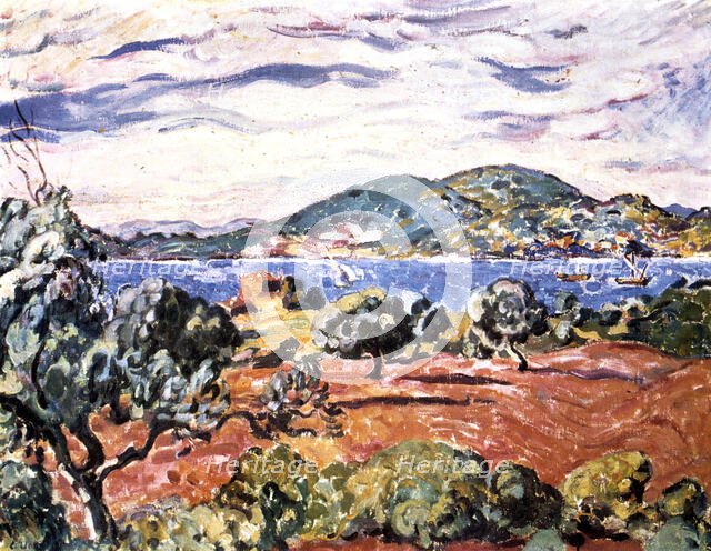 'Antheor Bay', 1906-1907. Artist: Louis Valtat