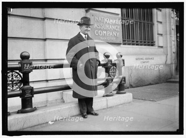 Joseph Tumulty, between 1913 and 1917. Creator: Harris & Ewing.