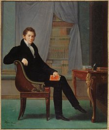 François Ancelot (1794-1854), auteur dramatique, 1819. Creator: Virginie Ancelot.