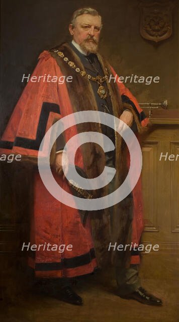 Portrait of Alderman John Townsend, 1902. Creator: Alfred Priest.