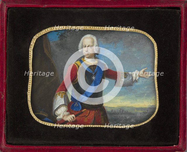 Portrait of Louis VIII (1691-1768), Landgrave of Hesse-Darmstadt, 1750.