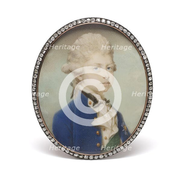 The Prince of Wales, afterwards George IV, 2nd half 18th century. Creator: Jeremiah Meyer.