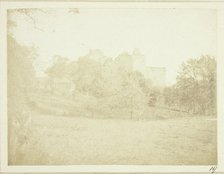 The same scene from the other side, The Castle of Doune, 1844. Creator: William Henry Fox Talbot.