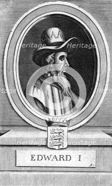 Edward I of England, (1239-1307). Artist: Unknown