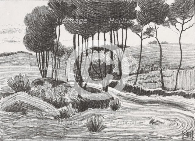 The Poplars, 1893-1894. Creator: Robert Polhill Bevan.