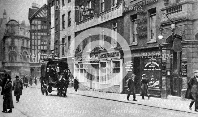 Old Compton Street, Soho, London, 1926-1927. Artist: Unknown