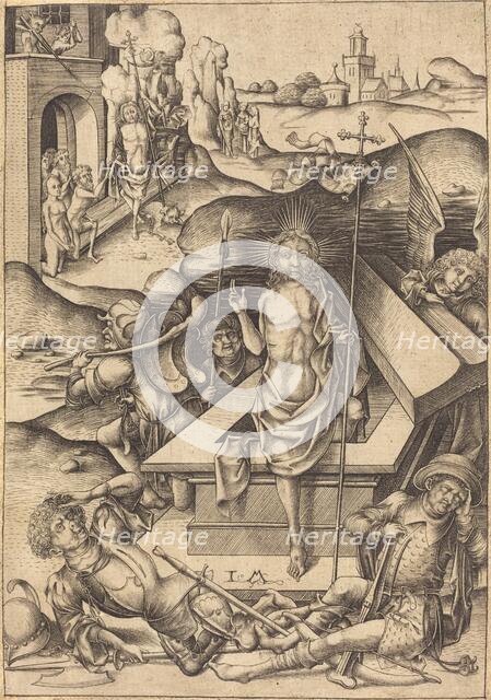 The Resurrection, c. 1480. Creator: Israhel van Meckenem.