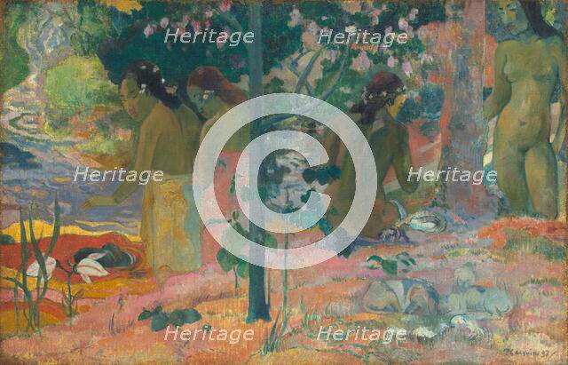 The Bathers, 1897. Creator: Paul Gauguin.