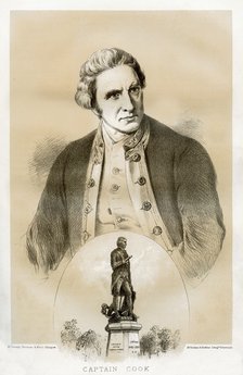 Captain James Cook, 18th century British naval officer and explorer, 1879. Artist: McFarlane and Erskine