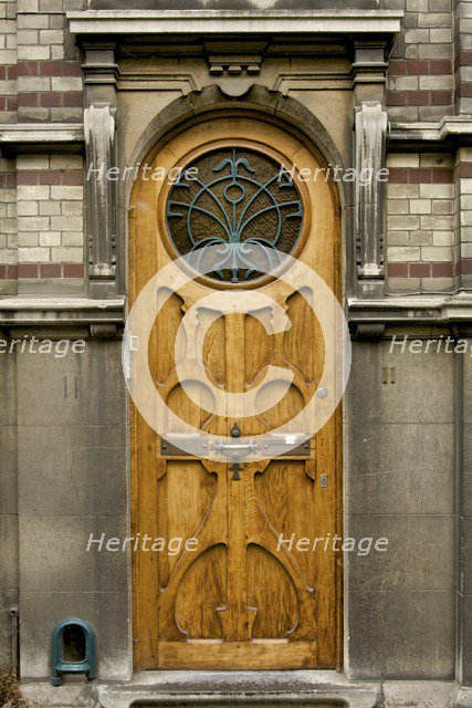 12 Avenue Jef Lambeaux, Brussels, Belgium, (1898), c2014-c2017. Artist: Alan John Ainsworth.