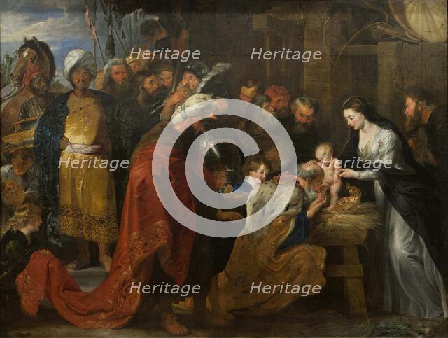 The Adoration of the Magi, c1617-1618. Creator: Rubens, Pieter Paul (1577-1640).