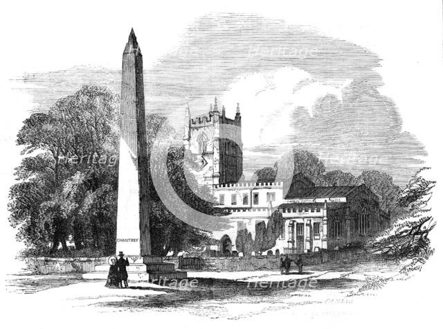 The Chantrey Memorial, Norton, near Sheffield, 1854. Creator: Unknown.