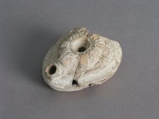 Fragment of an Oil Lamp, Coptic, 4th-7th century. Creator: Unknown.