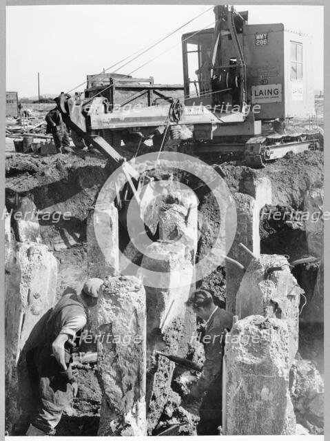 Coryton Oil Refinery, Thurrock, Essex, 30/08/1951. Creator: John Laing plc.
