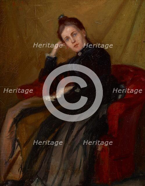 Marie Stark (Mrs. Otto Stark), 1887. Creator: Otto Stark.