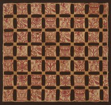Panel (Probably used as a Pillow Cover), Italy, c. 1600. Creator: Unknown.