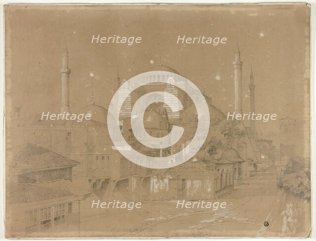 View of Constantinople, 1840/45. Creator: David Roberts.