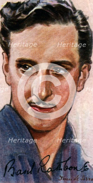 Basil Rathbone, (1892-1967), English actor, 20th century. Artist: Unknown