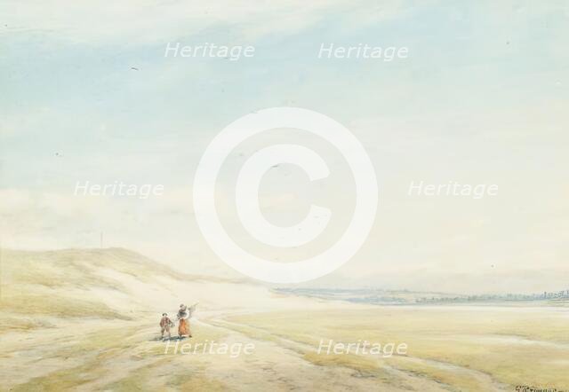 The River Canche, c1890-1924. Creator: George Russell Gowans.