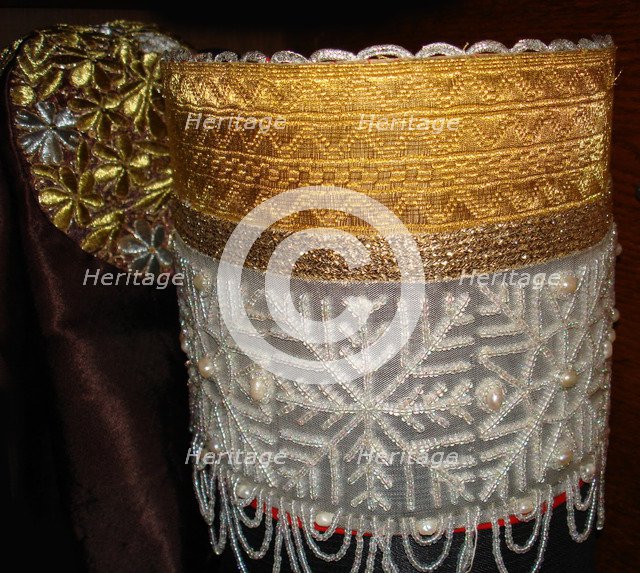 Kokoshnik, Early 19th cen.. Artist: Anonymous  