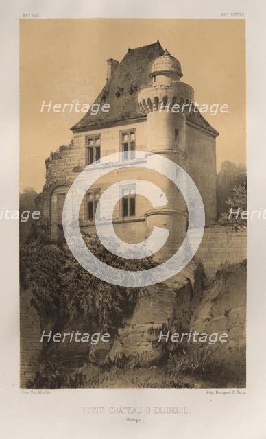 ...Pl. 84, Petit Château dExideuil (Dordogne), 1860. Creator: Victor Petit (French, 1817-1874).