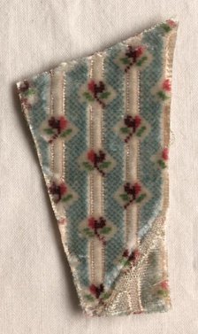 Textile Fragment, 1774-1793. Creator: Unknown.